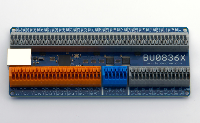BU0836X 12-bit joystick interface