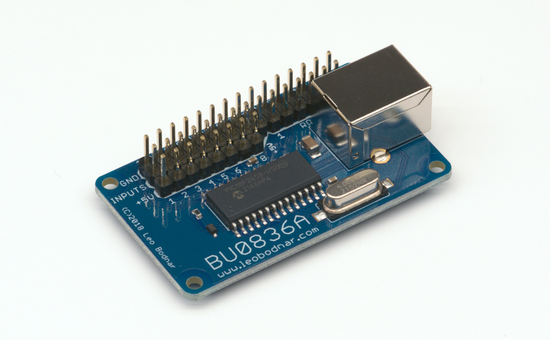 BU0836A 12-bit joystick interface