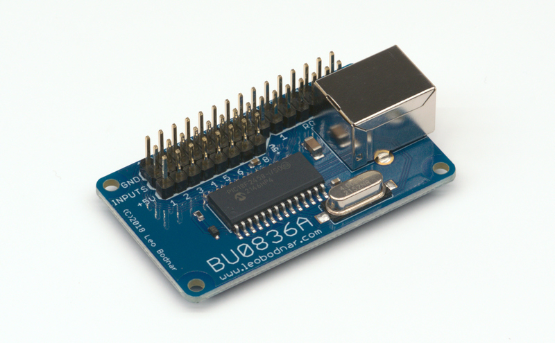 BU0836A 12-bit joystick interface - Click Image to Close