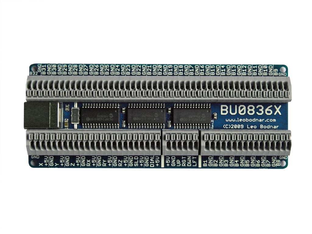 BU0836X 12-bit joystick interface - Click Image to Close