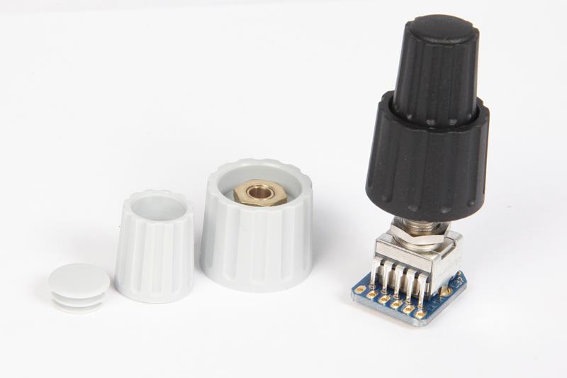 Dual Concentric Rotary Encoder With Push Button ELMA E37 - Click Image to Close