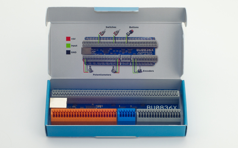 BU0836X 12-bit joystick interface