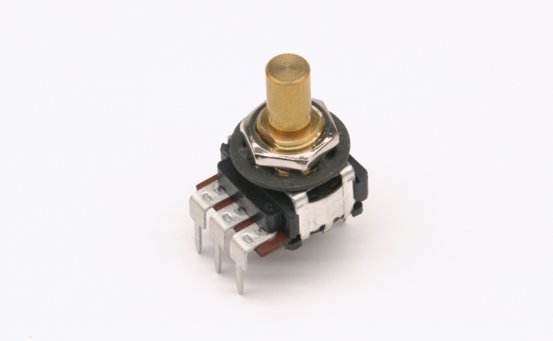 Rotary Encoder With Push Button CTS288V - Short - Click Image to Close