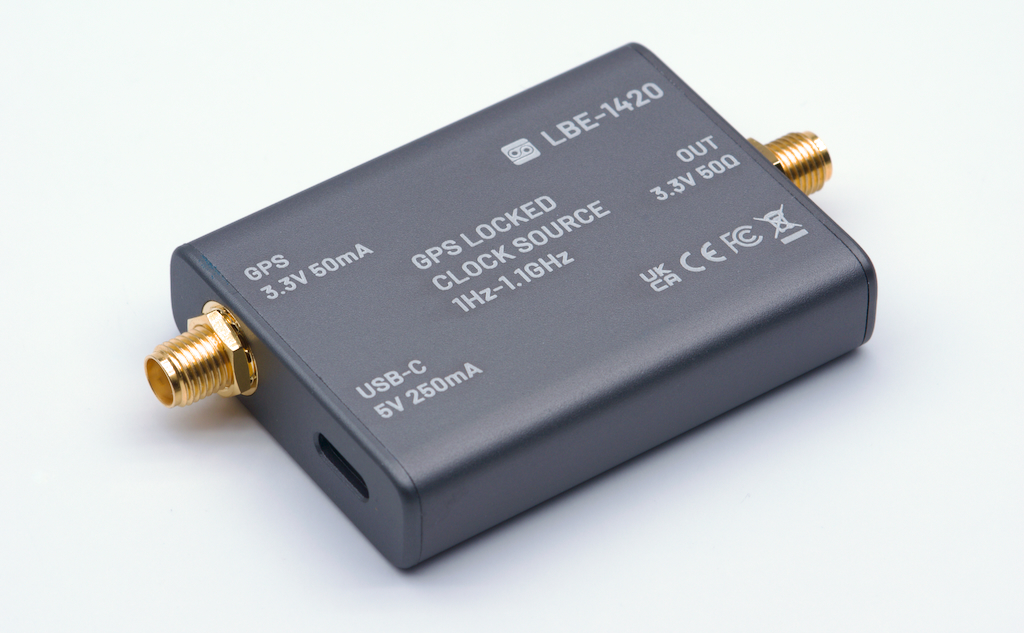 LBE-1420 GPSDO locked clock source