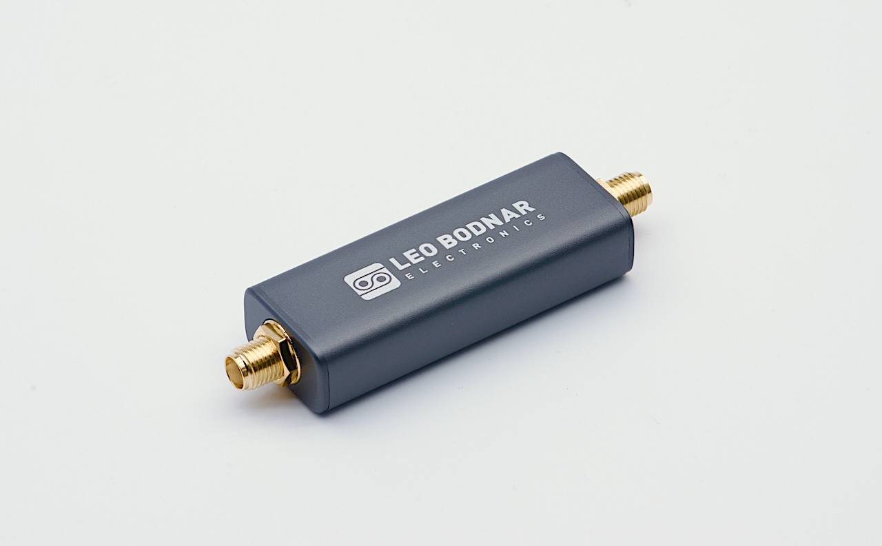LBE-1710 10MHz low pass filter with DC block