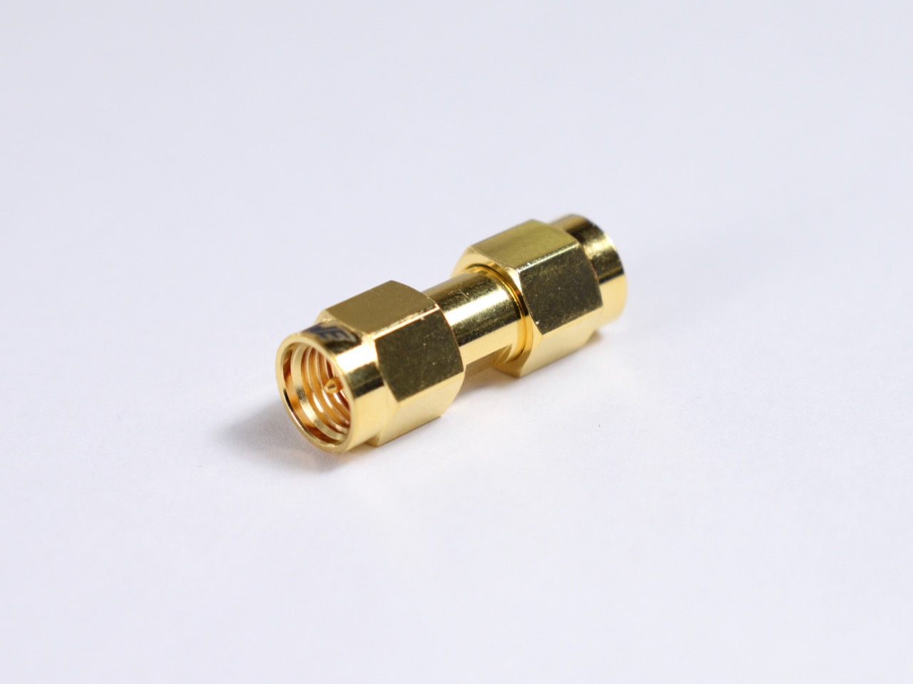 SMA male to SMA male adapter