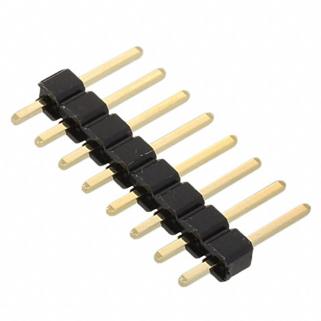 Connector Header Through Hole 8 position 0.100" (2.54mm)