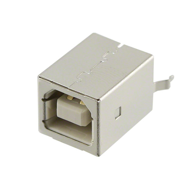 USB-B 2.0 Receptacle Connector 4 Position Through Hole