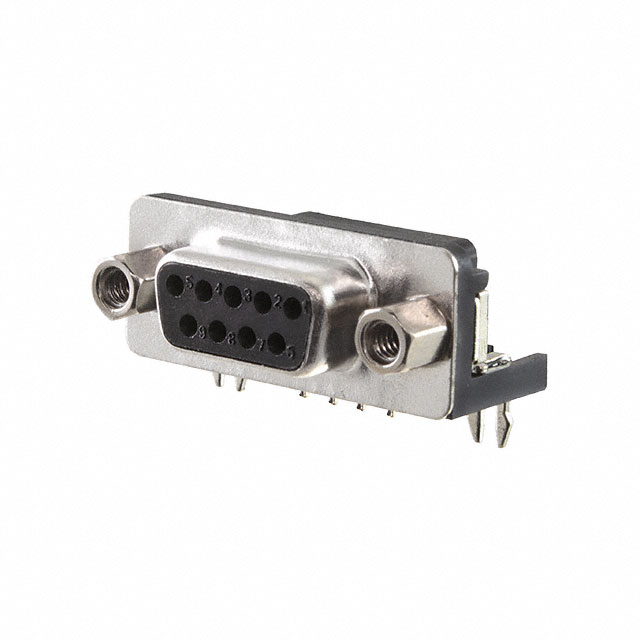 9 Position D-Sub Receptacle, Female Sockets Connector