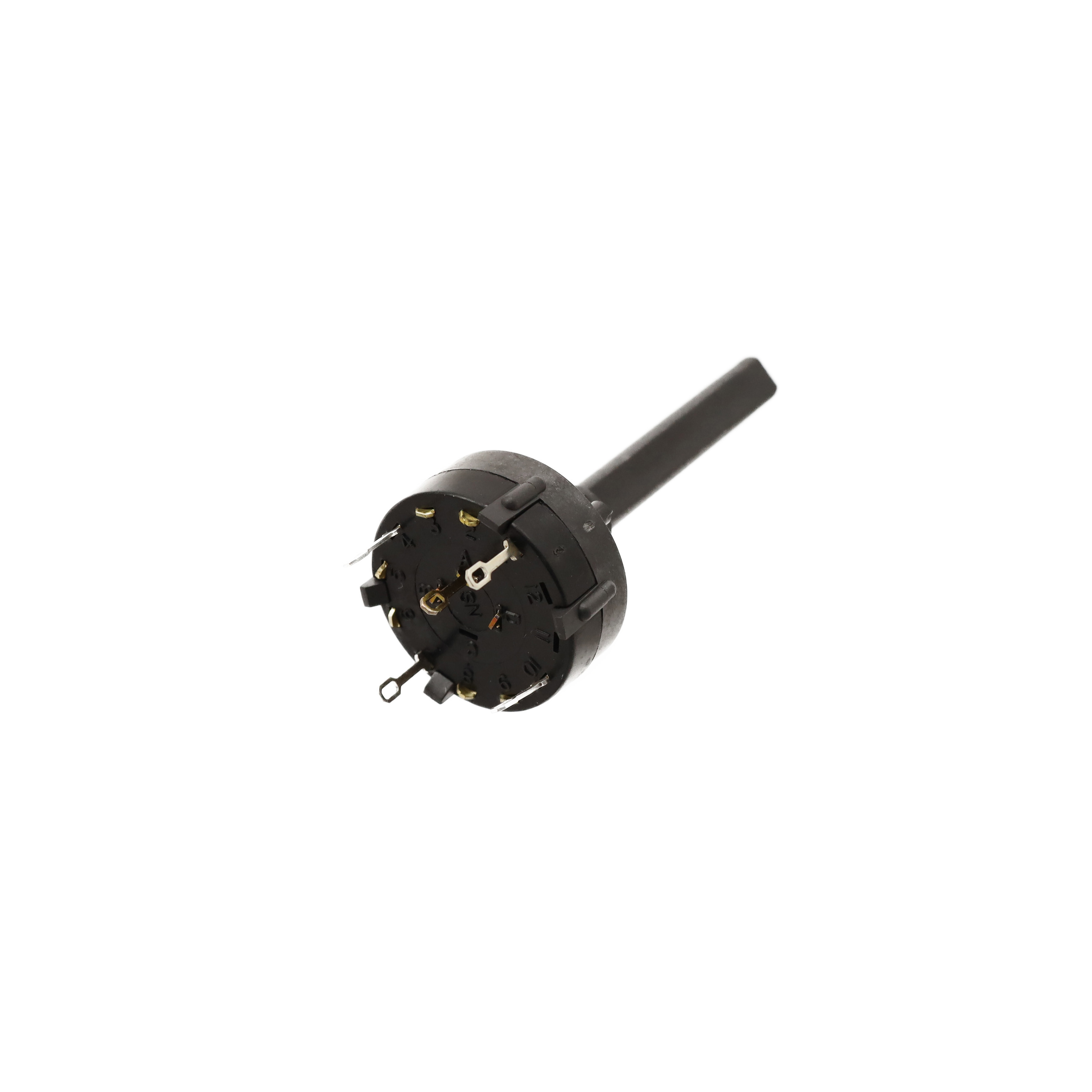 Rotary Switch 8 Position SP8T 2.5A (AC), 350mA (DC) 125 VAC Panel Mount