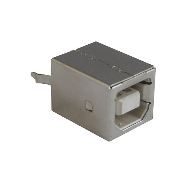 USB-B 2.0 Receptacle Connector 4 Position Through Hole