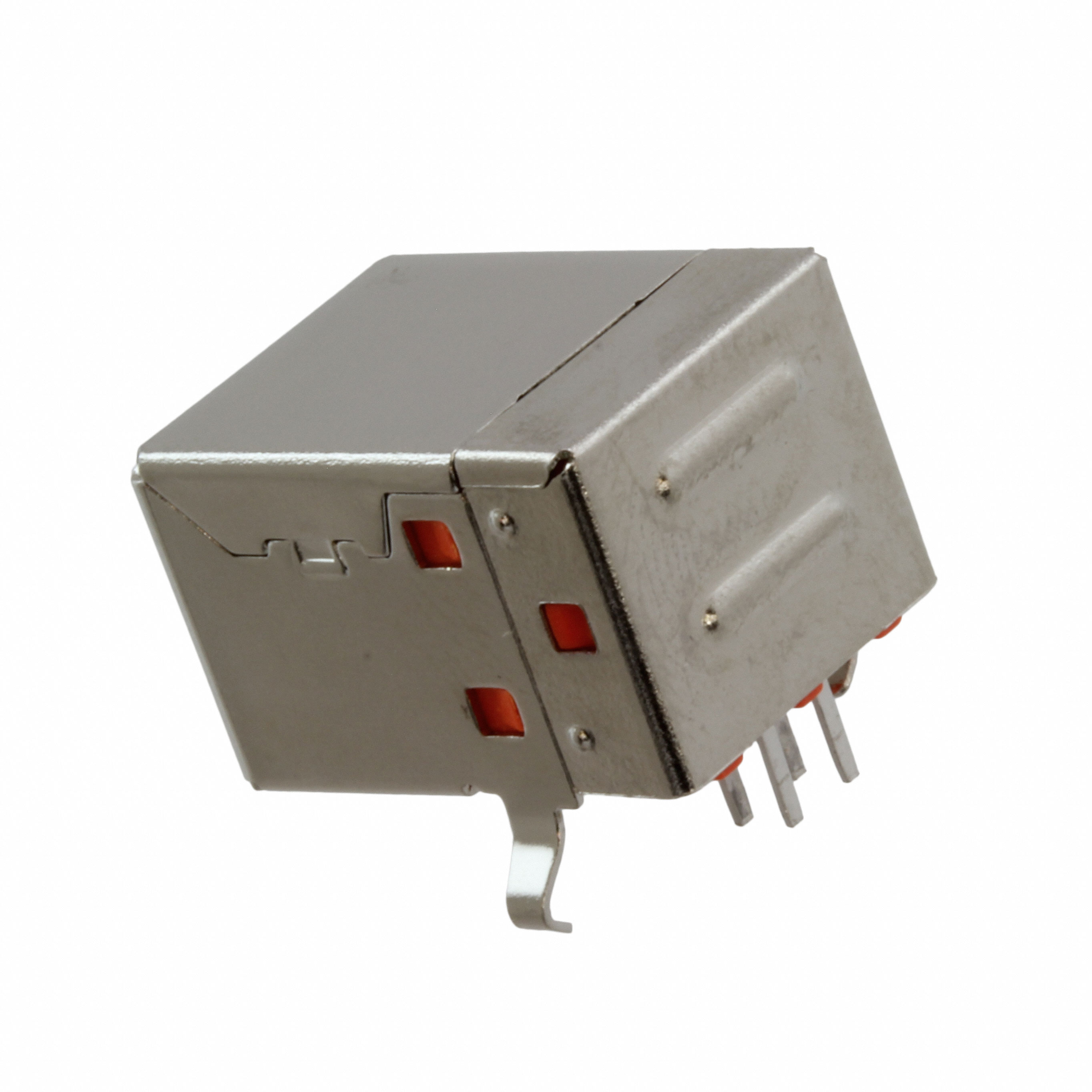 USB-B 2.0 Receptacle Connector 4 Position Through Hole, Right Angle