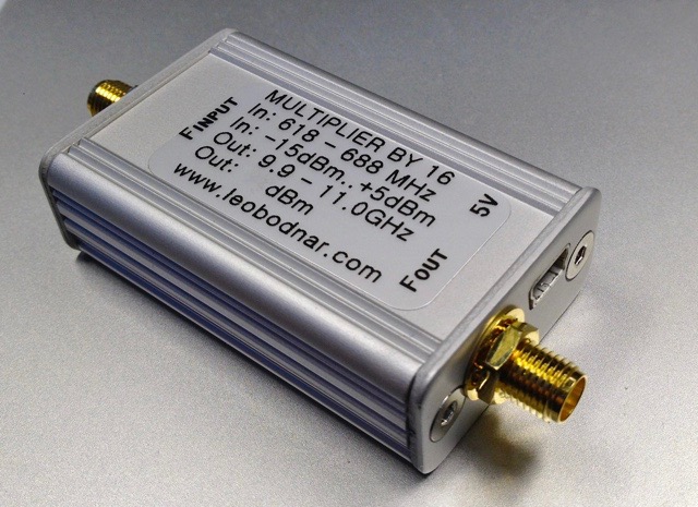 Frequency Multiplier By 16 to 10GHz