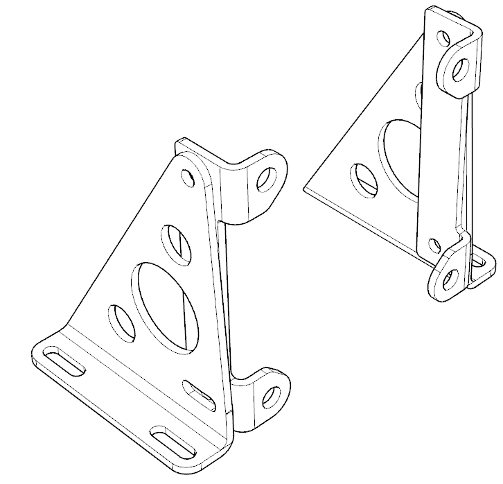 Adjustable Motor Mounting Bracket